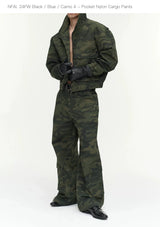 Multi-Color Loose 4-Pocket Cargo Pants
