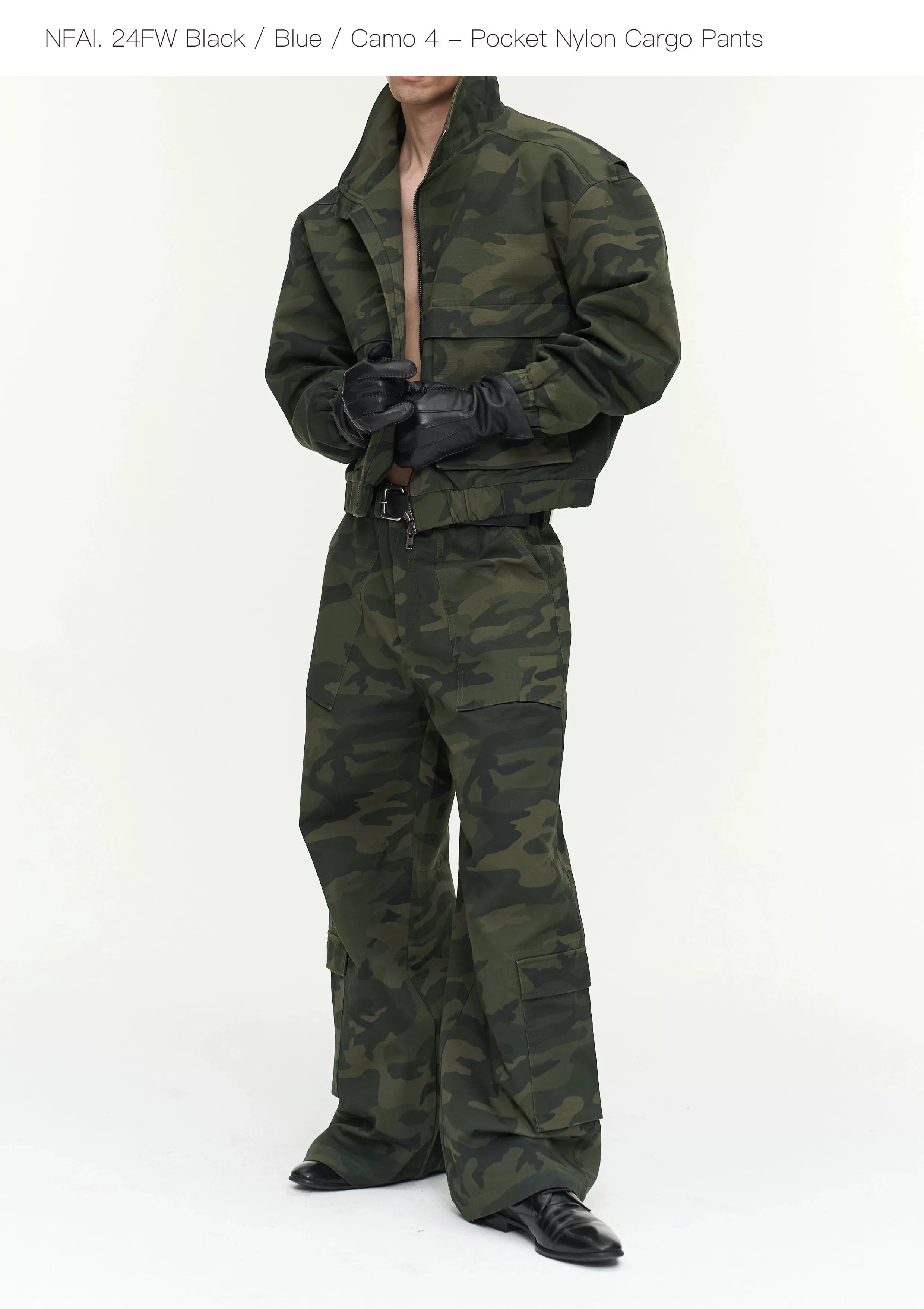 Multi-Color Loose 4-Pocket Cargo Pants