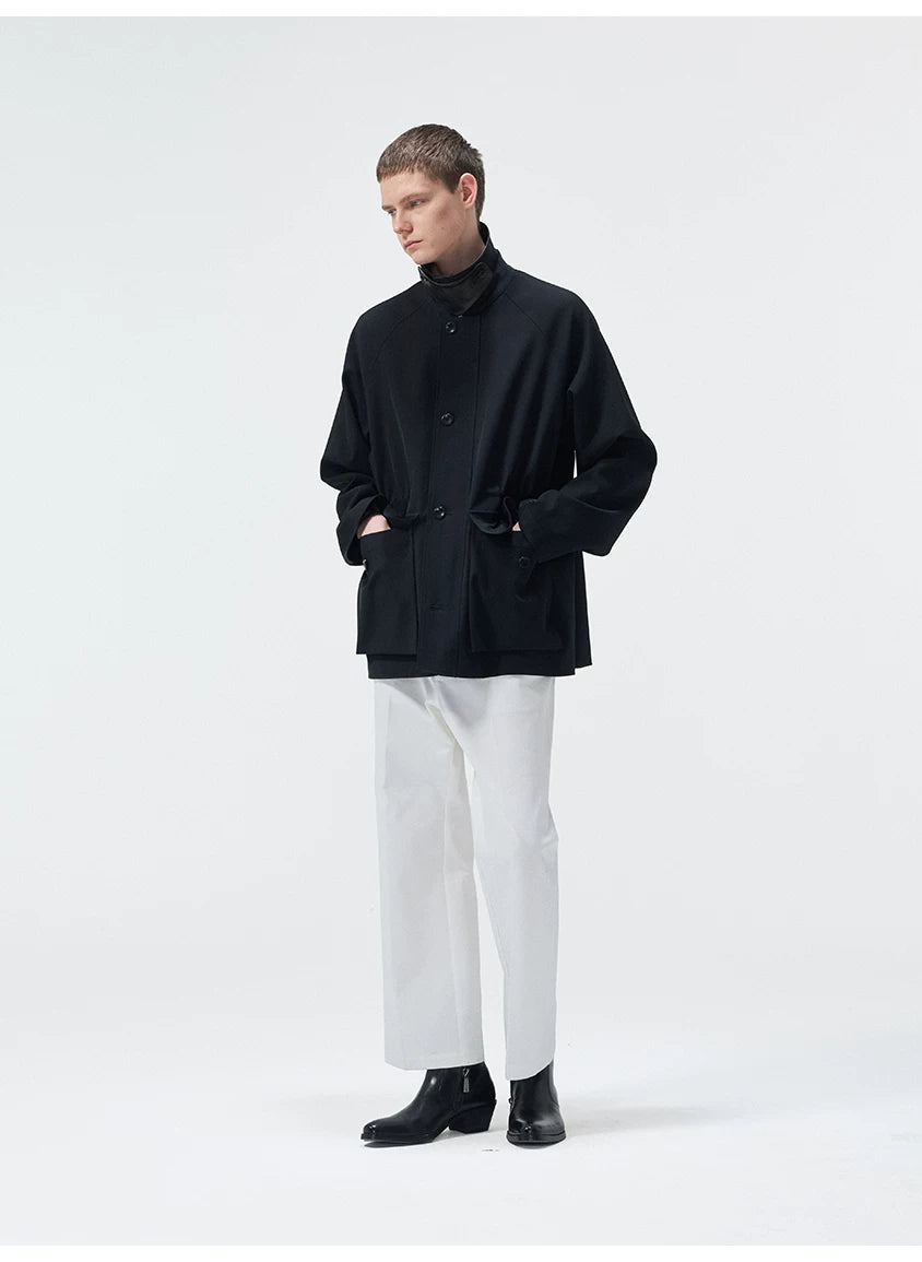 Japanese Triacetate Leather Jacket