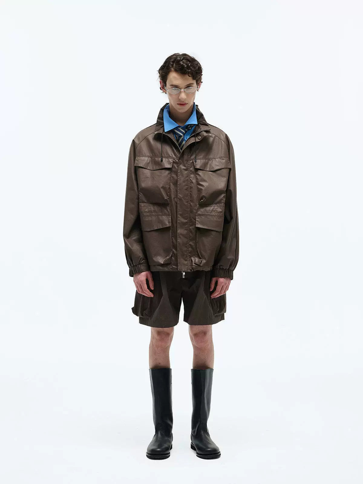 Cotton Coated Multi-pocket Hunting Jacket