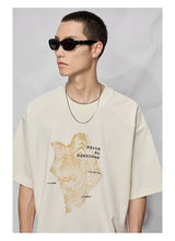 Oversized Graphic Print Tee