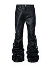 Raw Silver Double Zip Bootcut Jeans