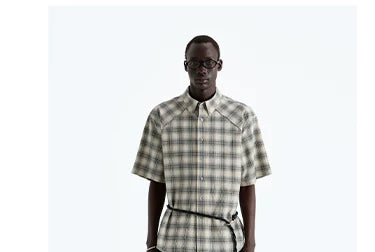 Heavy Vintage Textured Cotton Cargo Shorts