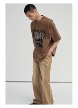 300G Double Yarn Printed Tee