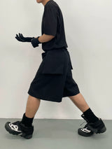 Wrinkle Resistant Saddle Pocket Shorts