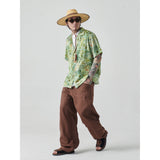 Loose Short Sleeve Hawaiian Shirt