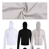 Two-Tone Cooling Stretch Mesh Hooded Jacket