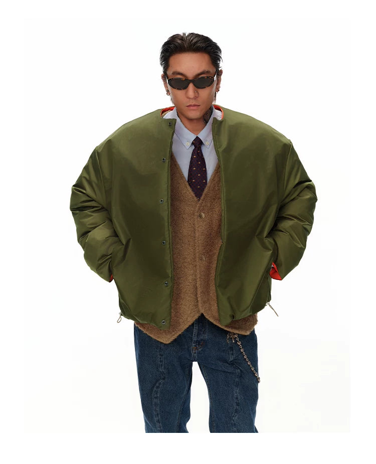Oversized Goose Down Padded Jacket