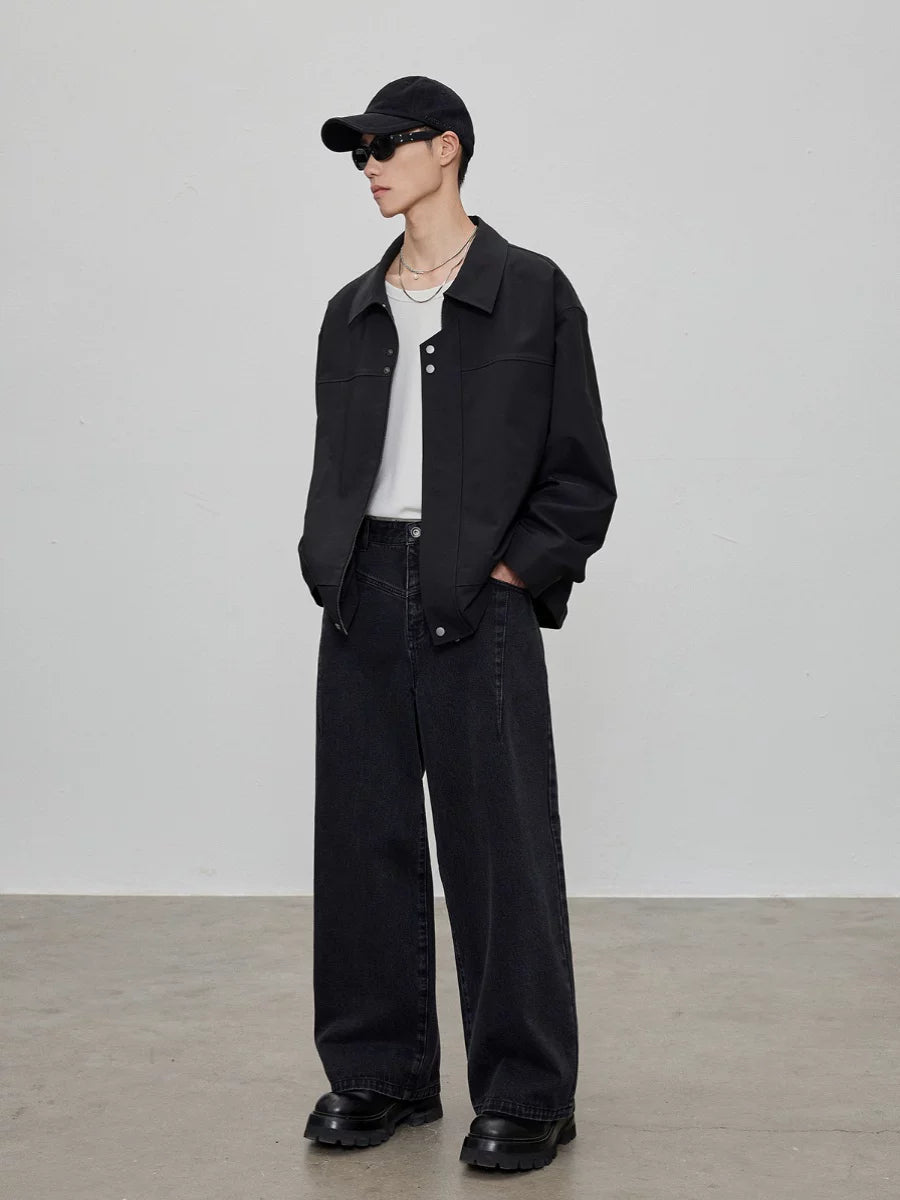 Square Collar Boxy Jacket