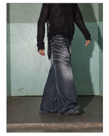 American Vintage Washed Distressed Baggy Jeans