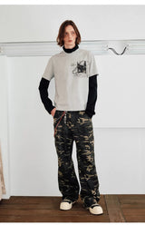 Loose Camouflage Cargo Pants