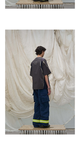 Reflective Multi-Pocket Nylon Cargo Pants