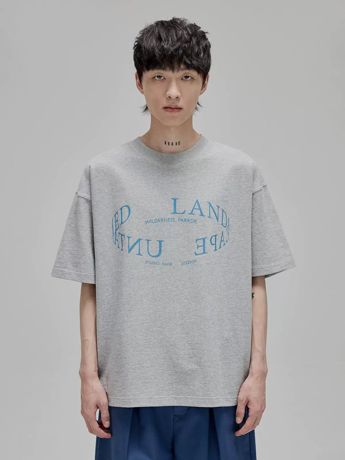 Ring Letter Print Tee