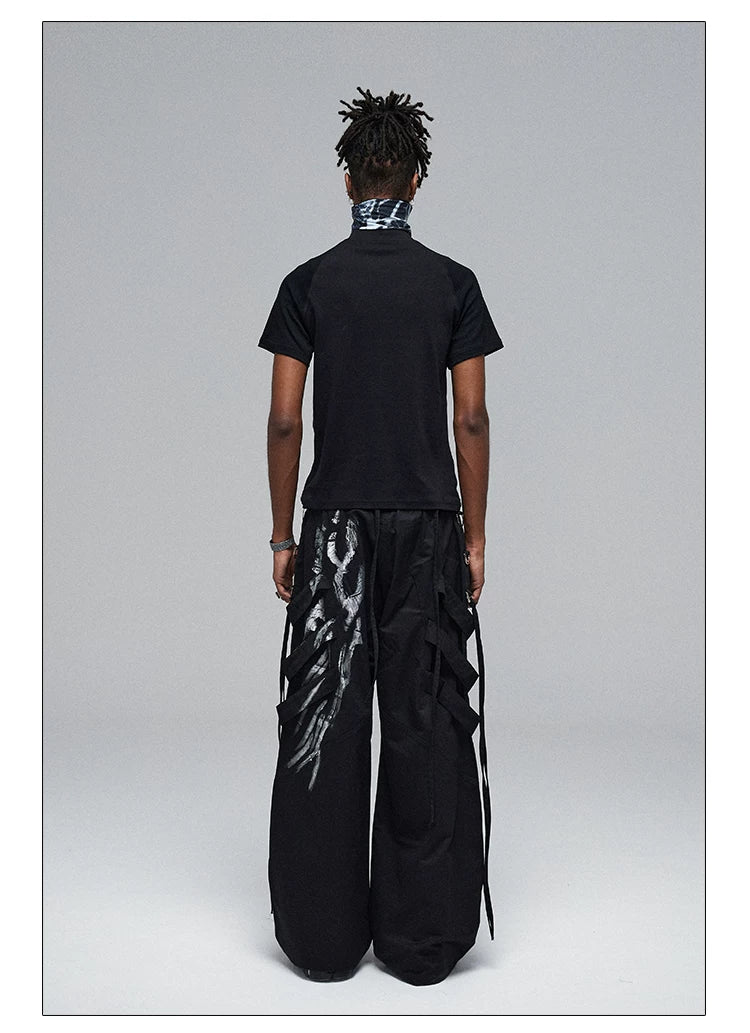 American Hip-Hop Printed Slim Tee