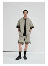 Crew Neck Raw Hem Short-Sleeve Tees