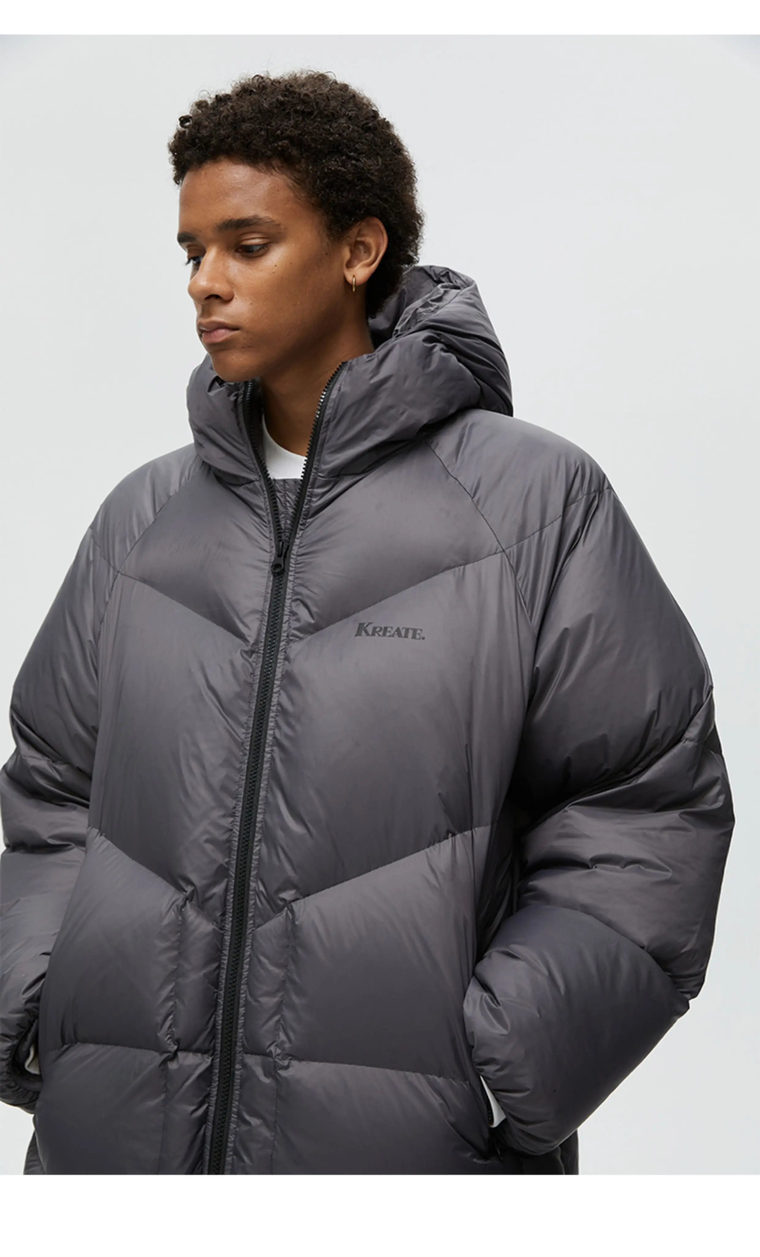 90% White Duck Down Winter Coat