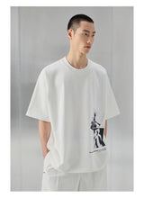 Oversized Heavyweight Double Yarn Printed Tee