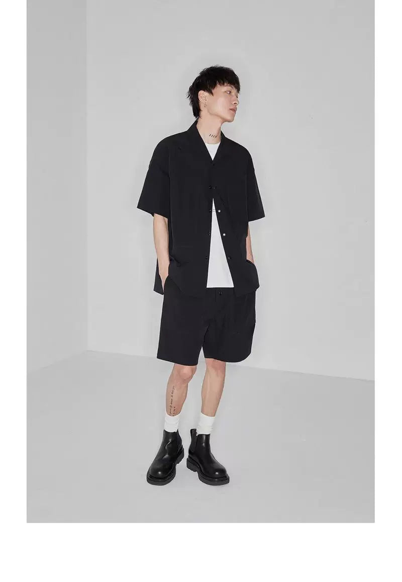 Double-sided Color-block Printed Pima Cotton Tee