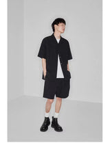 Double-sided Color-block Printed Pima Cotton Tee