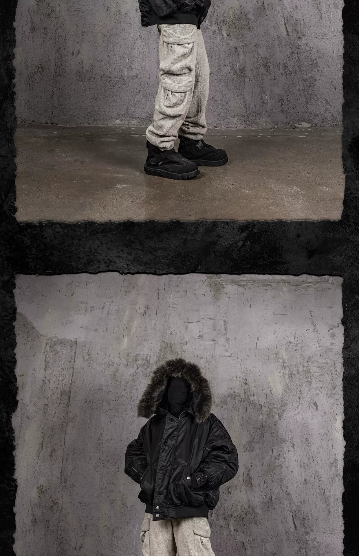 N-2B Nylon Raccoon Fur Flight Jacket