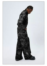 American Chain Print Detroit Work Jacket