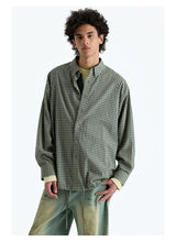 Wool Blend Layered Contrast Knit Sweater