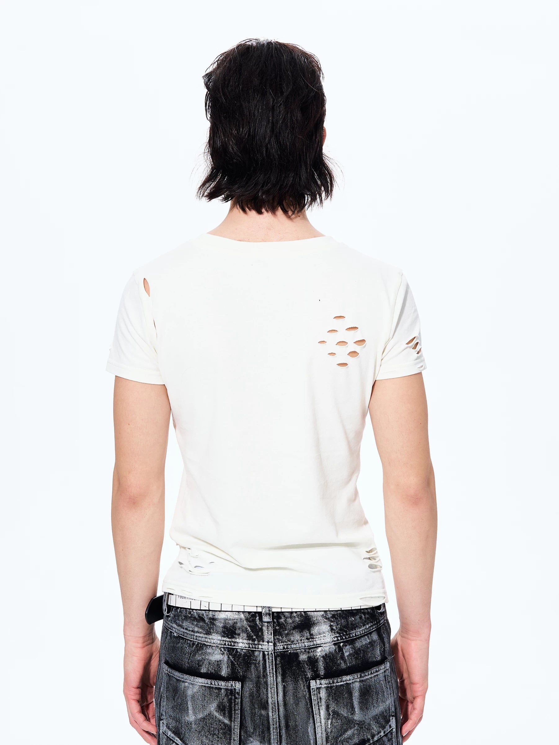 Men's Slim Skull Print Tee