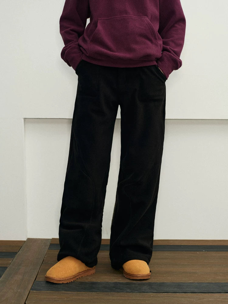 Men's Casual Thick Self-Heating Fleece Pants