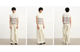 Cream Washed Straight Leg Jeans