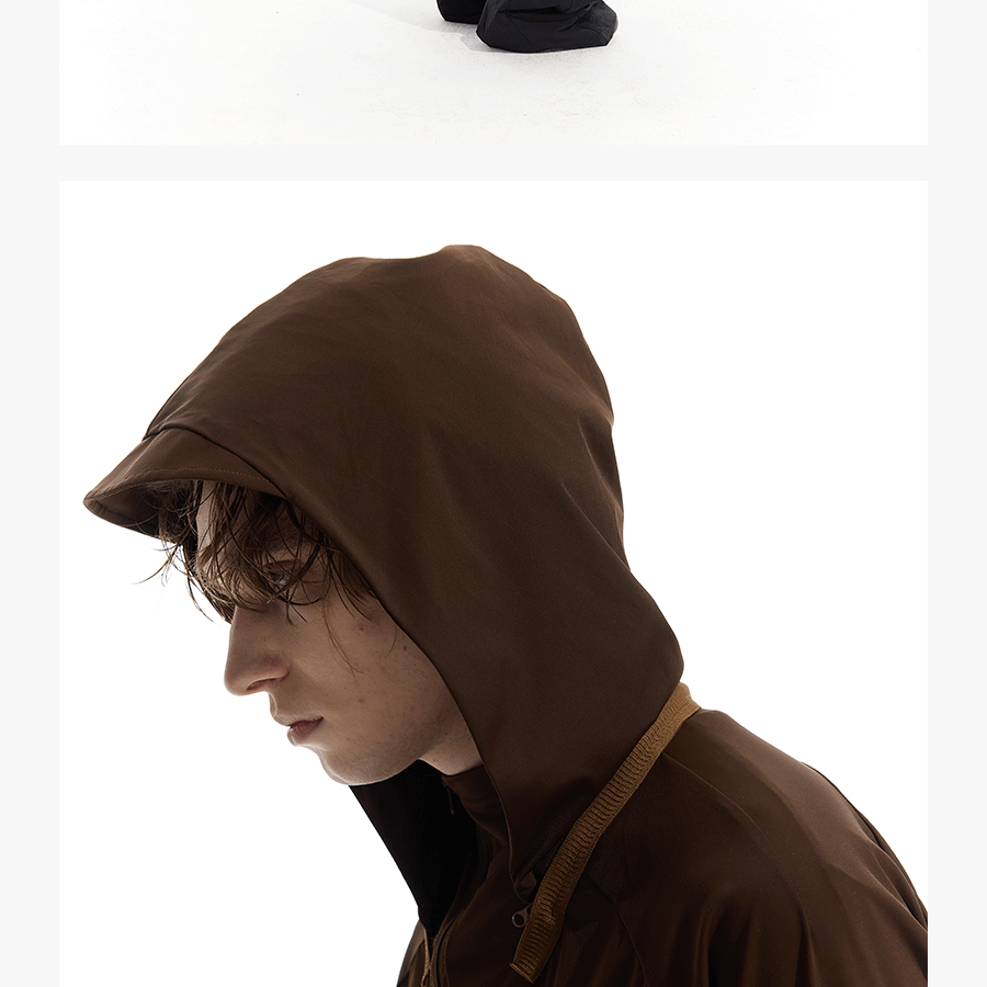 Detachable Hood Half-Zip UPF50+ Sun Jacket