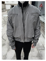 Cleanfit Double Zipper MA1 Flight Jacket