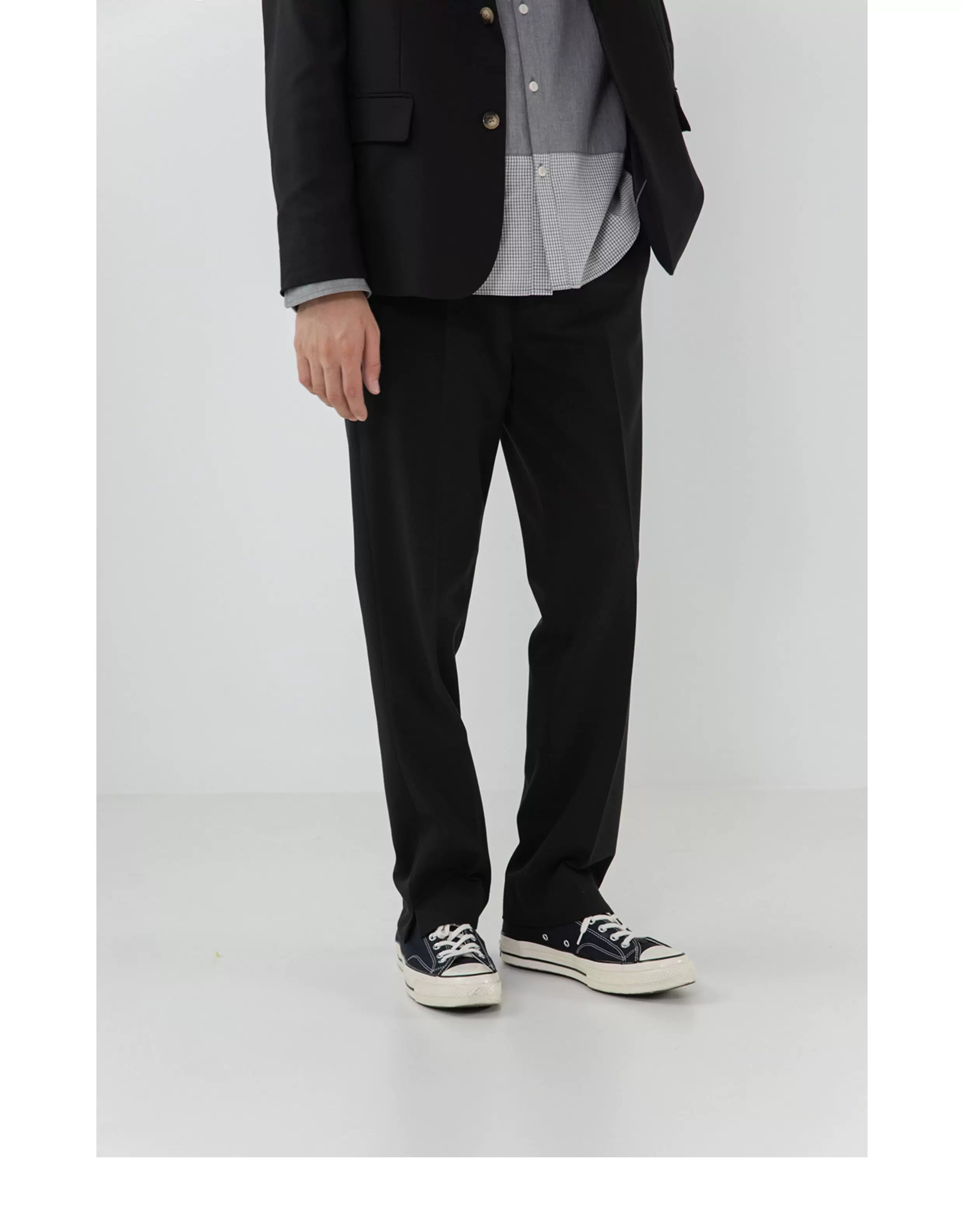 Drapey Straight Split Lounge Pants