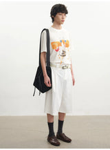 Juicy Digital Print Wool Tencel Tee