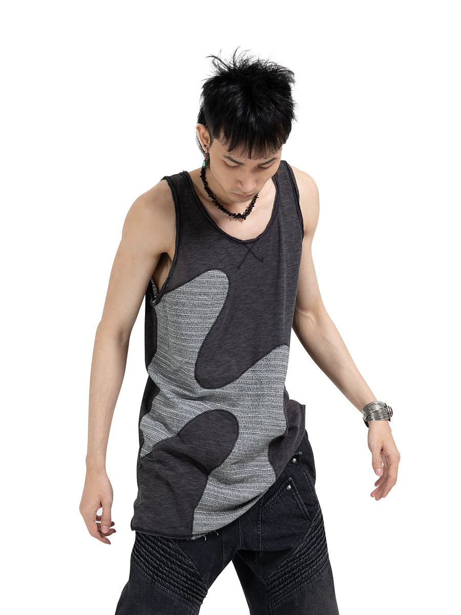 Men's Punk Cotton Sleeveless Vest