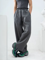 Men's Loose Ribbed Casual Pants