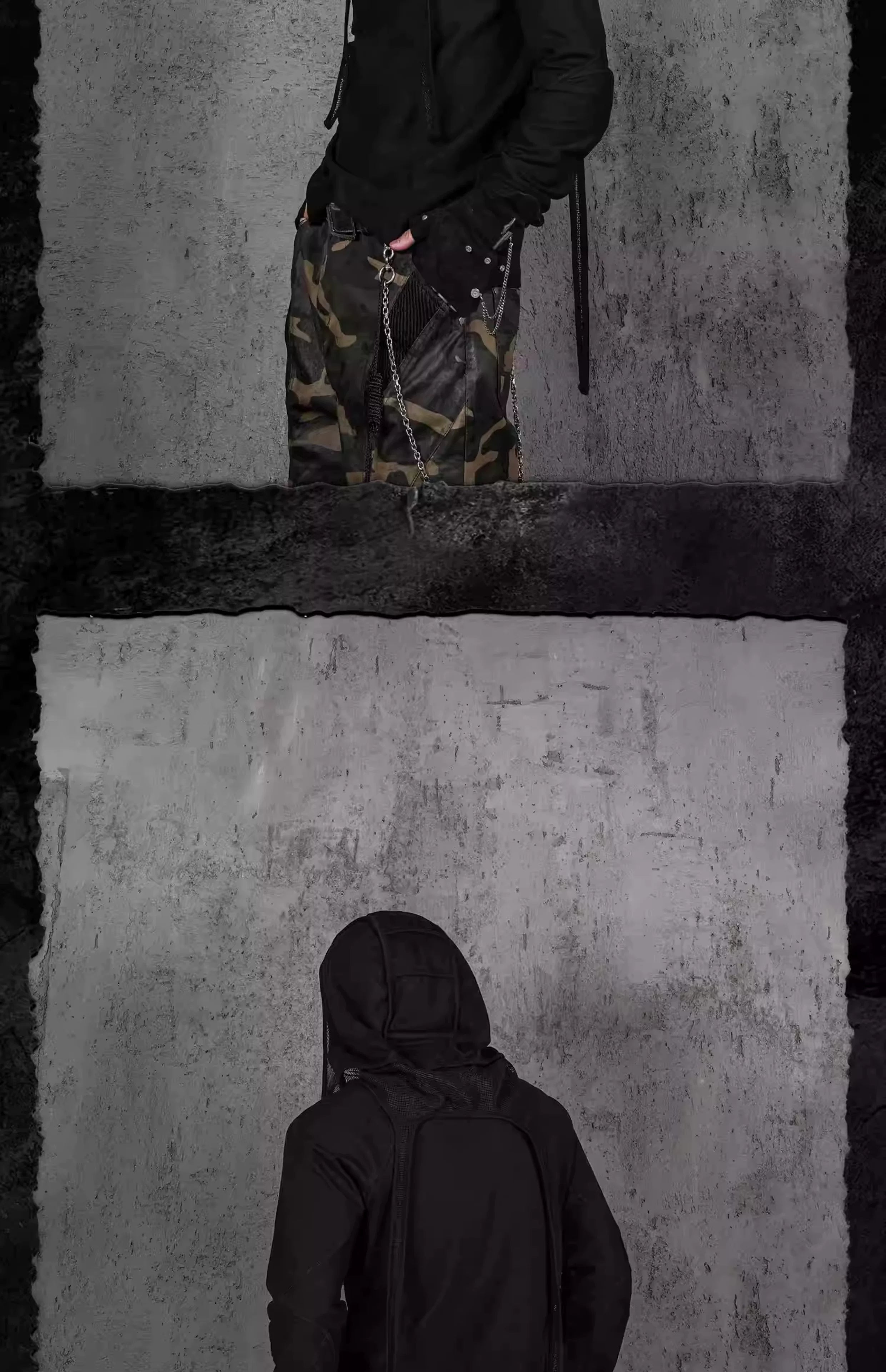 Long Ear Wasteland Distressed Mesh Durag