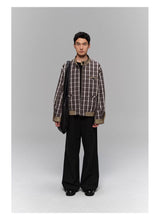 Reversible Plaid Lined Cotton Harrington Jacket