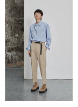 80s Cotton Oxford Asymmetric Pocket Shirt