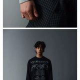 Cleanfit Couple Vintage Long-sleeve Wheat Tees