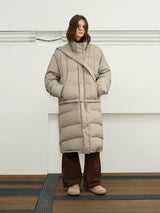 Versatile 90% Down Detachable Waterproof Jacket