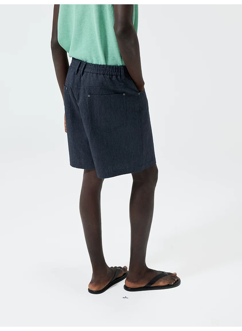 Hemp Blend Denim Jackets & Shorts