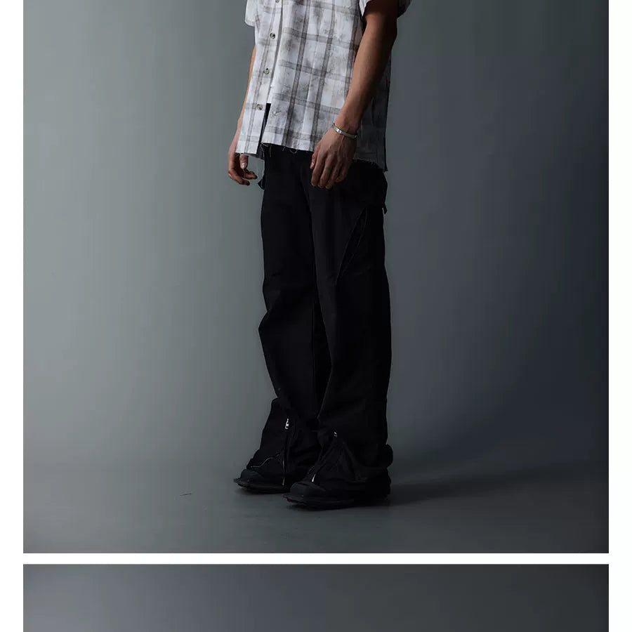Unisex Cleanfit Multi-color Fringed Plaid Shirts