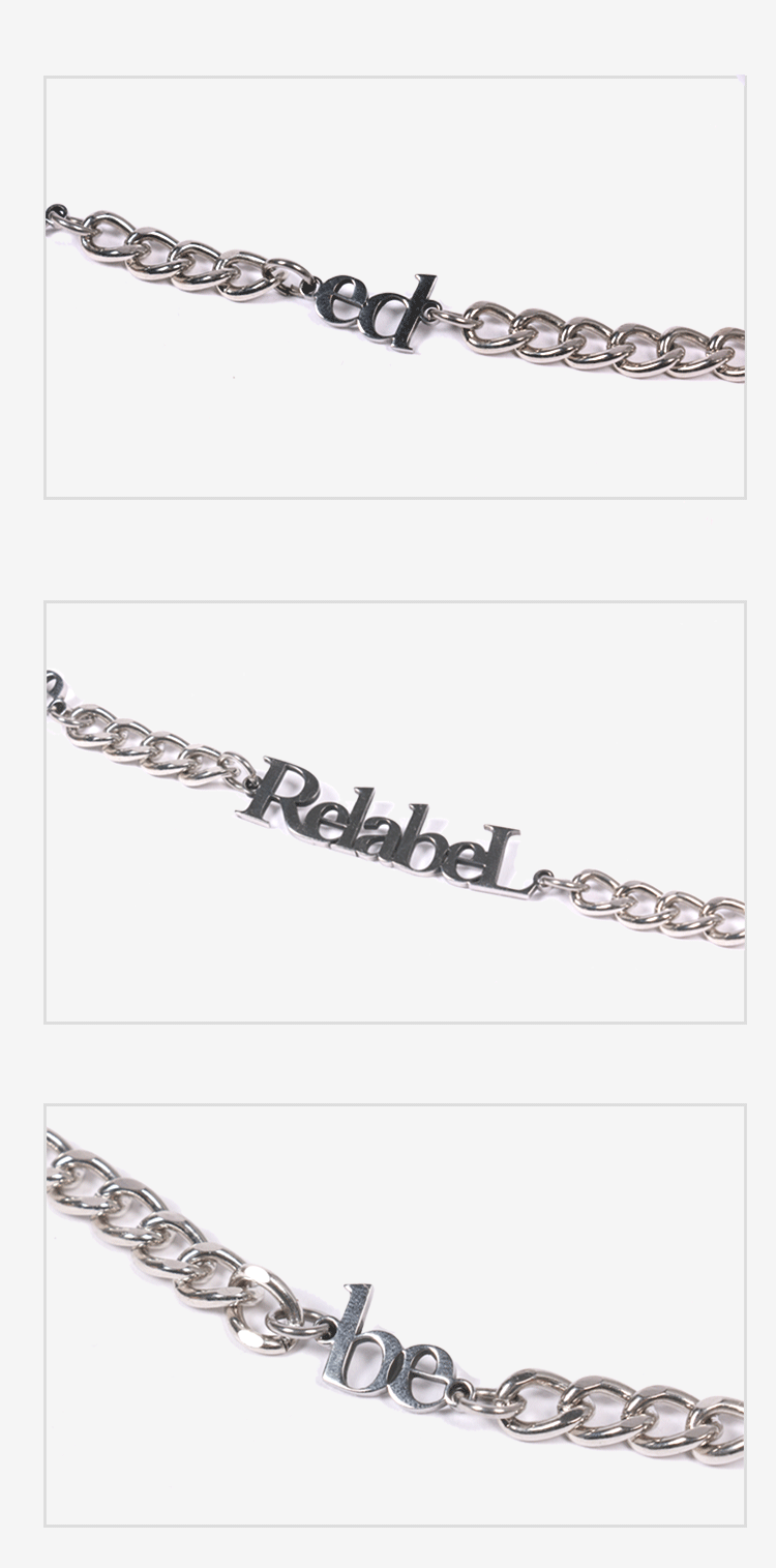 Pearl Segmented Letter Pants Chain