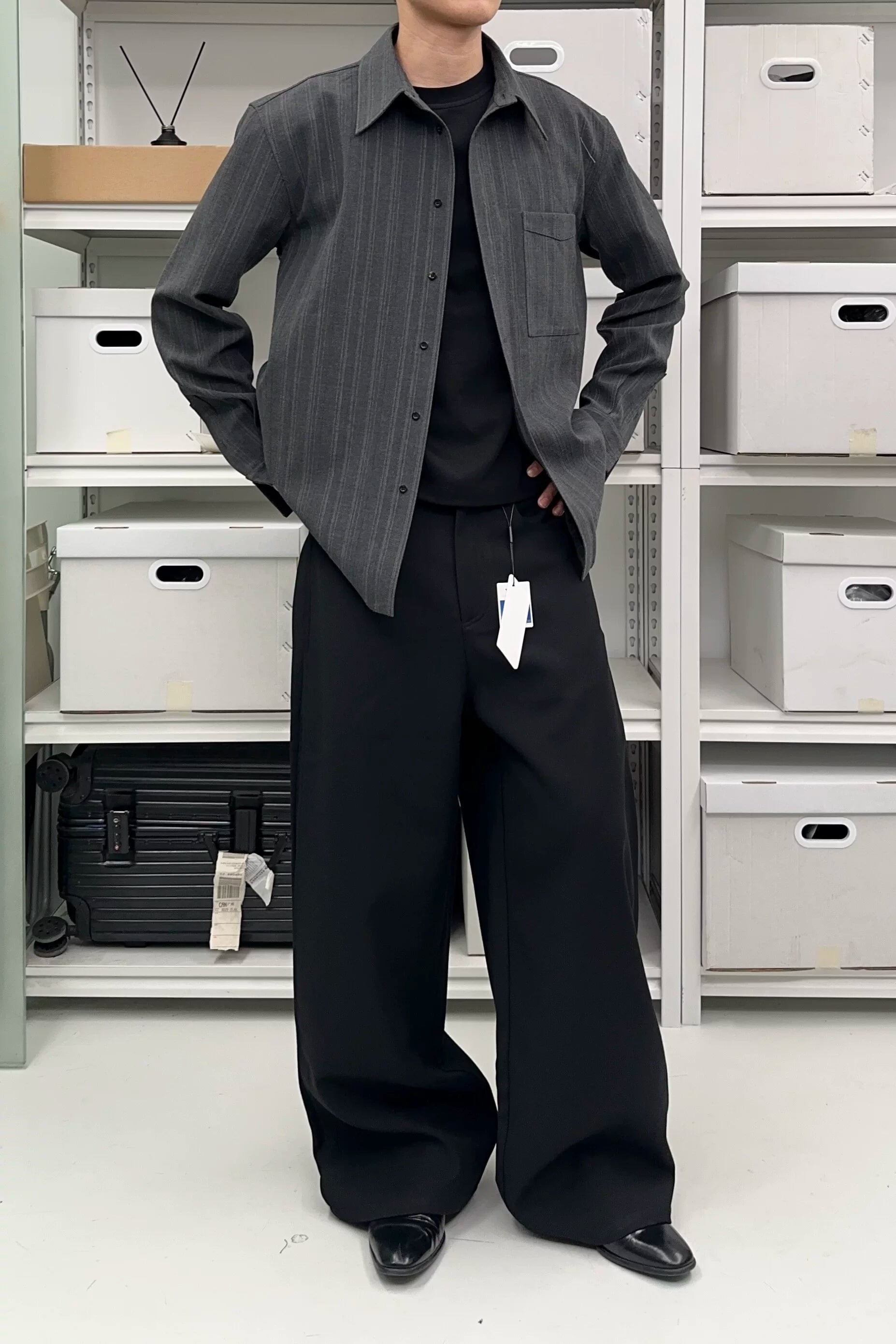 Wrinkle-Resistant Chest Pocket Shirts