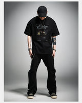Printed Loose Short Sleeve Tee