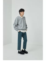 Split Pocket Basic Cotton Shirt