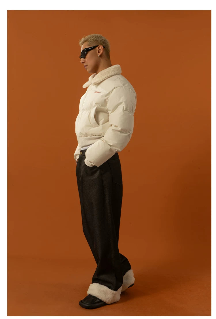 Men’s Fleece Cuff Casual Pants