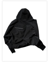 Batwing Sleeve Hard Shell Jacket
