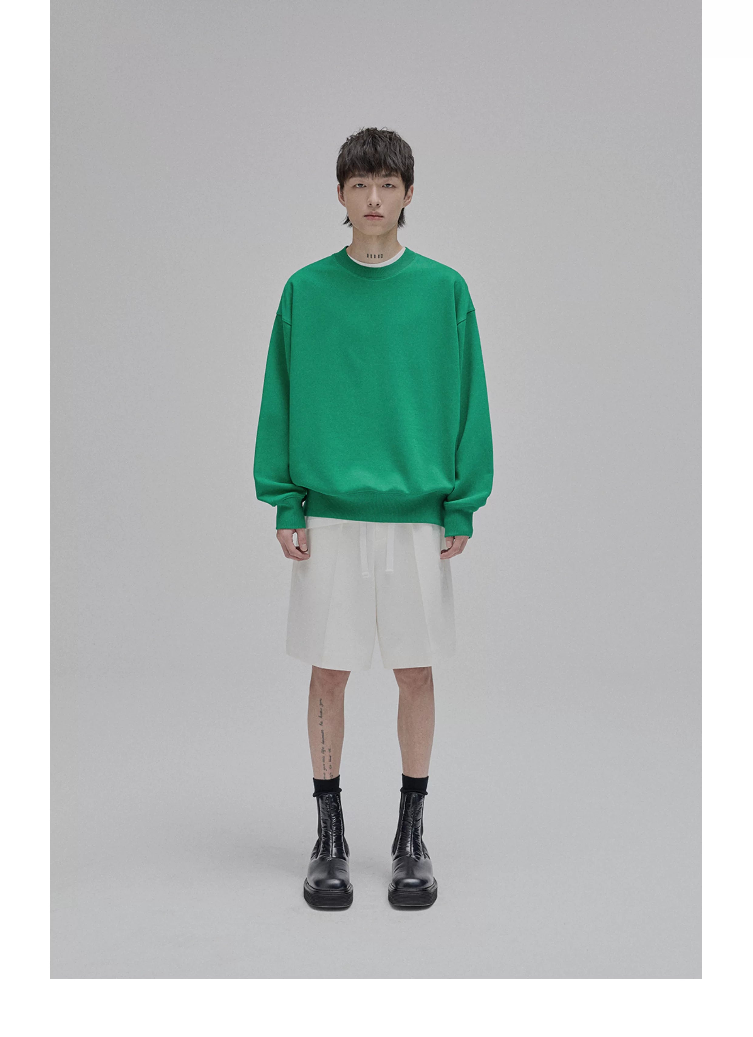 Tie Waist Straight Leg Knit Pants