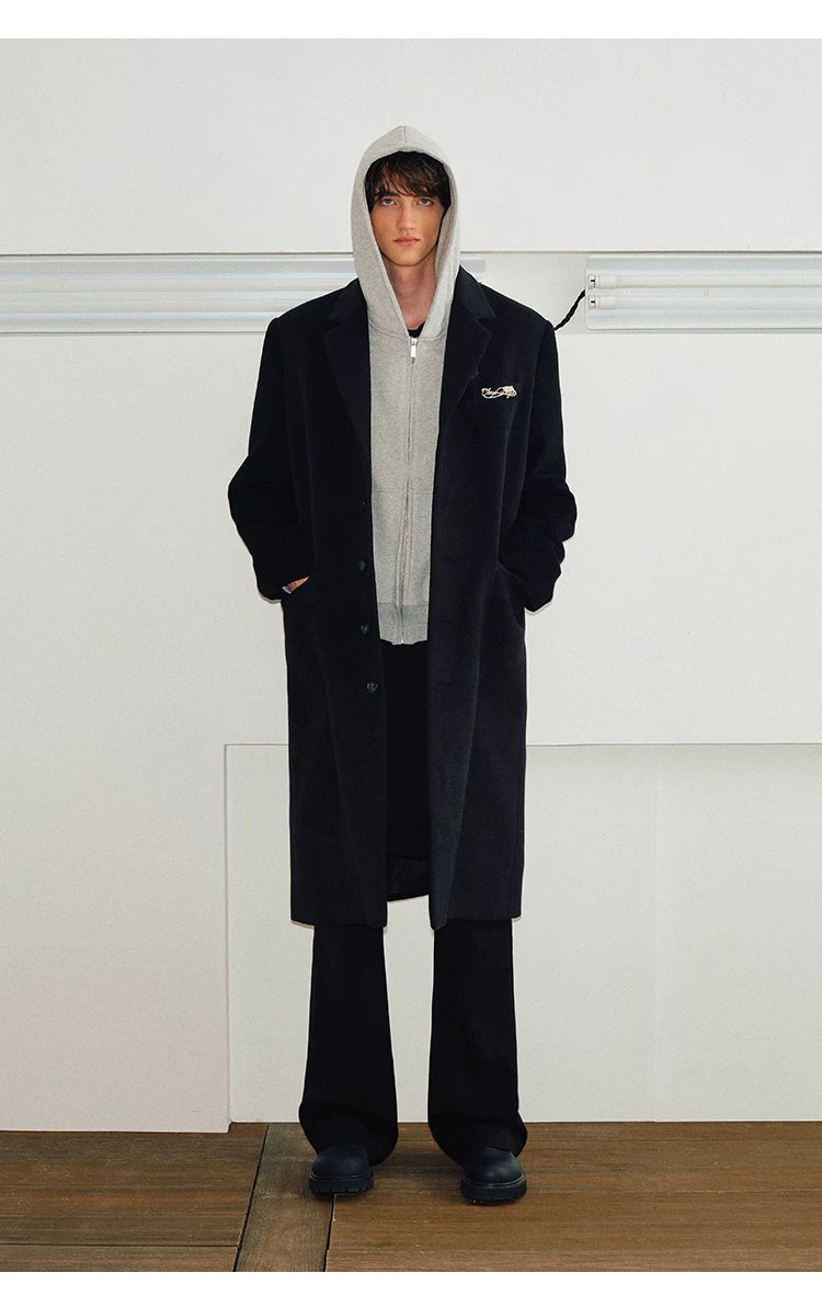 70% Australian Woolen Reversible Long Coat